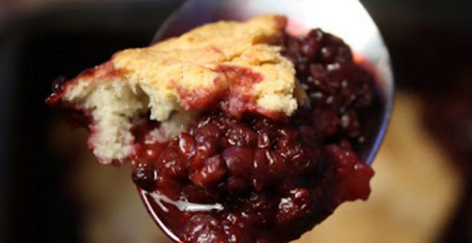 Cranberry Blackberry Cobbler