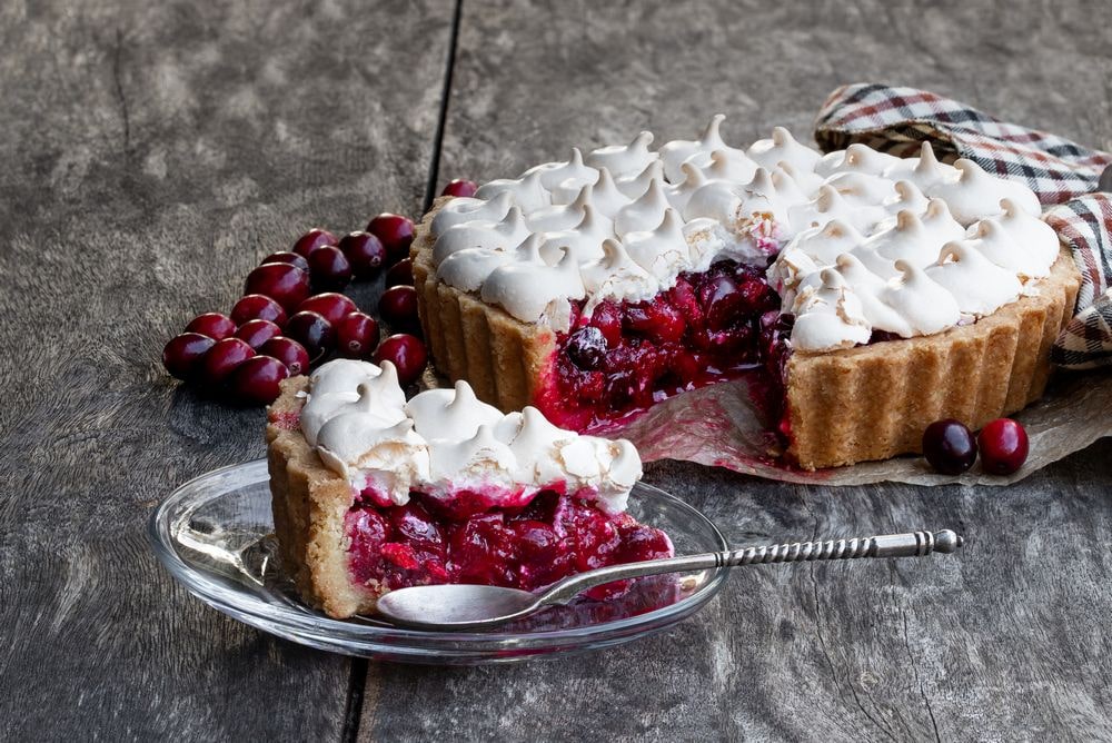 Cranberry Meringue Pie Recipe