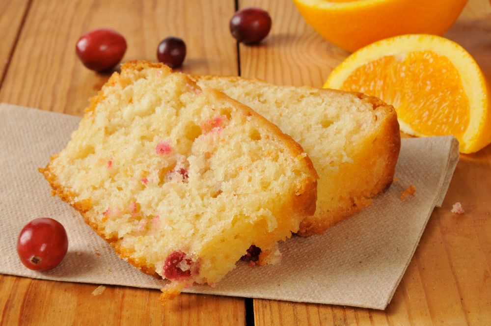 Healthy Cranberry Orange Bread - Healthy Version